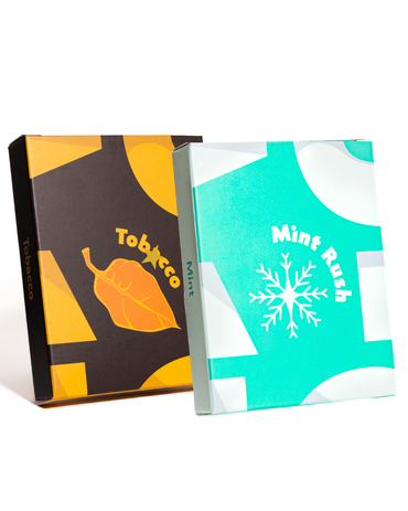 2 Flavour Pack Combo - Toba*cco + Mint Rush (Save R100)